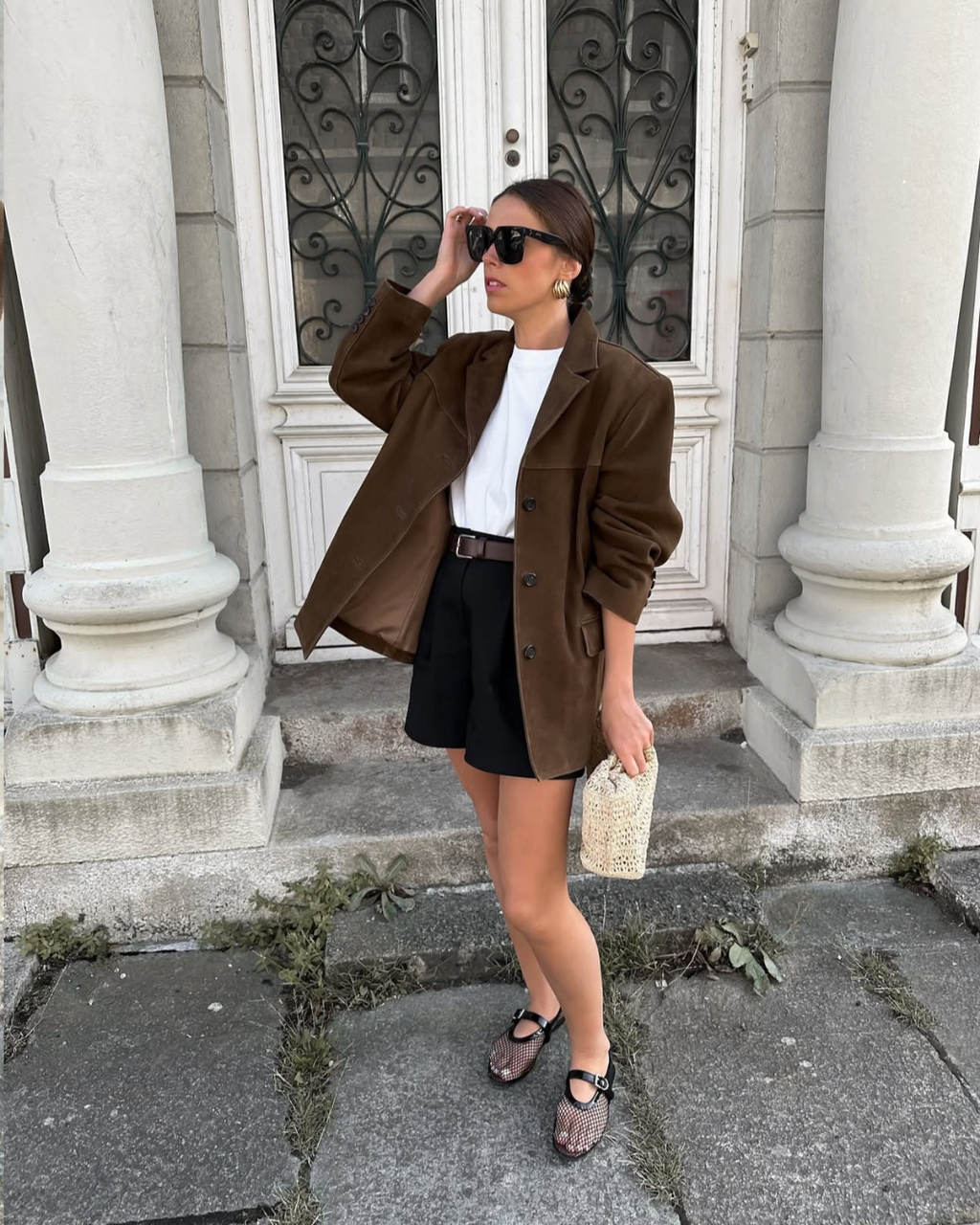 Sofia Maris Women's Banbury Faux Suede Blazer