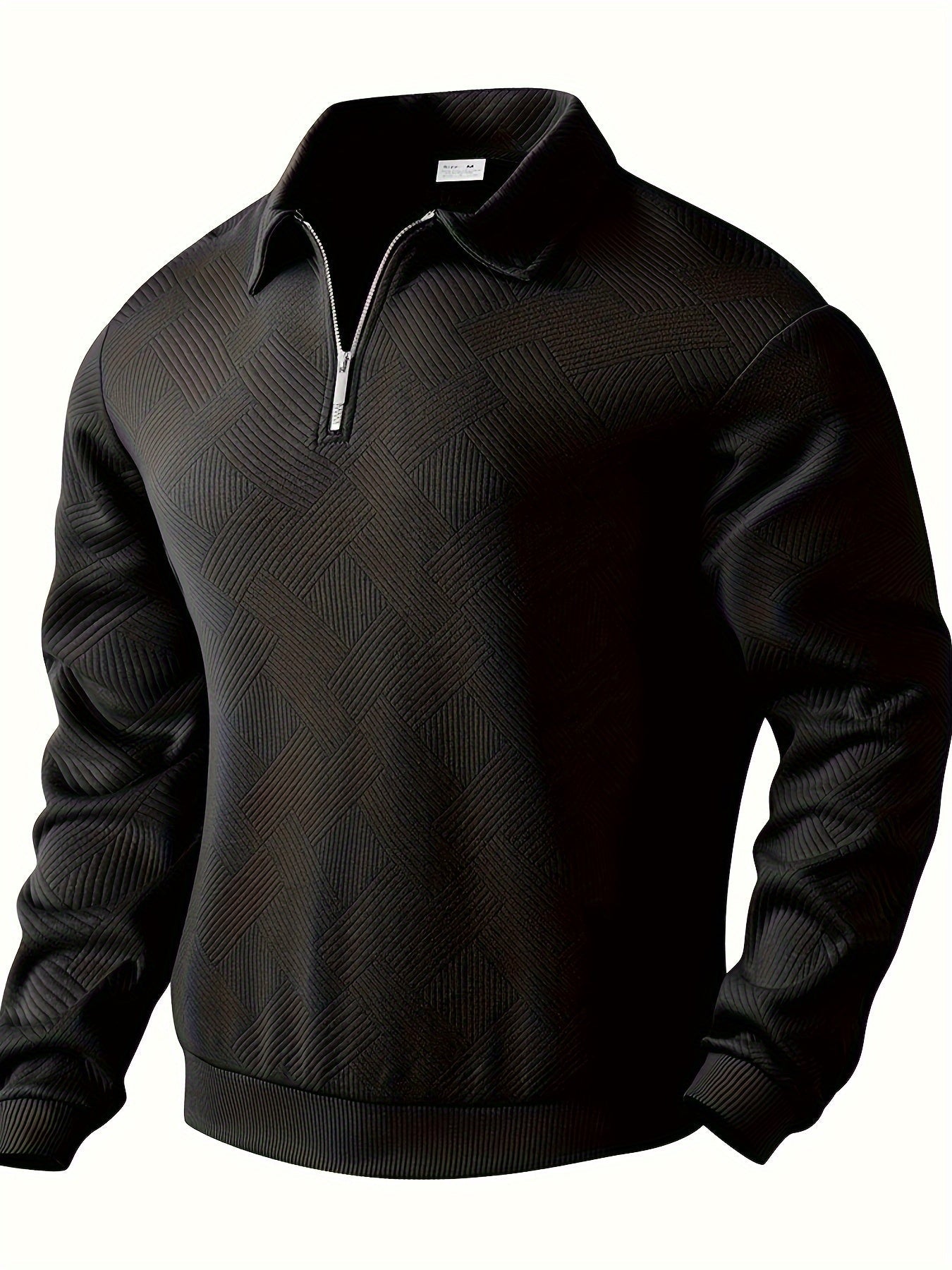 Max - Men's Stylish Quarter Zip Sweater