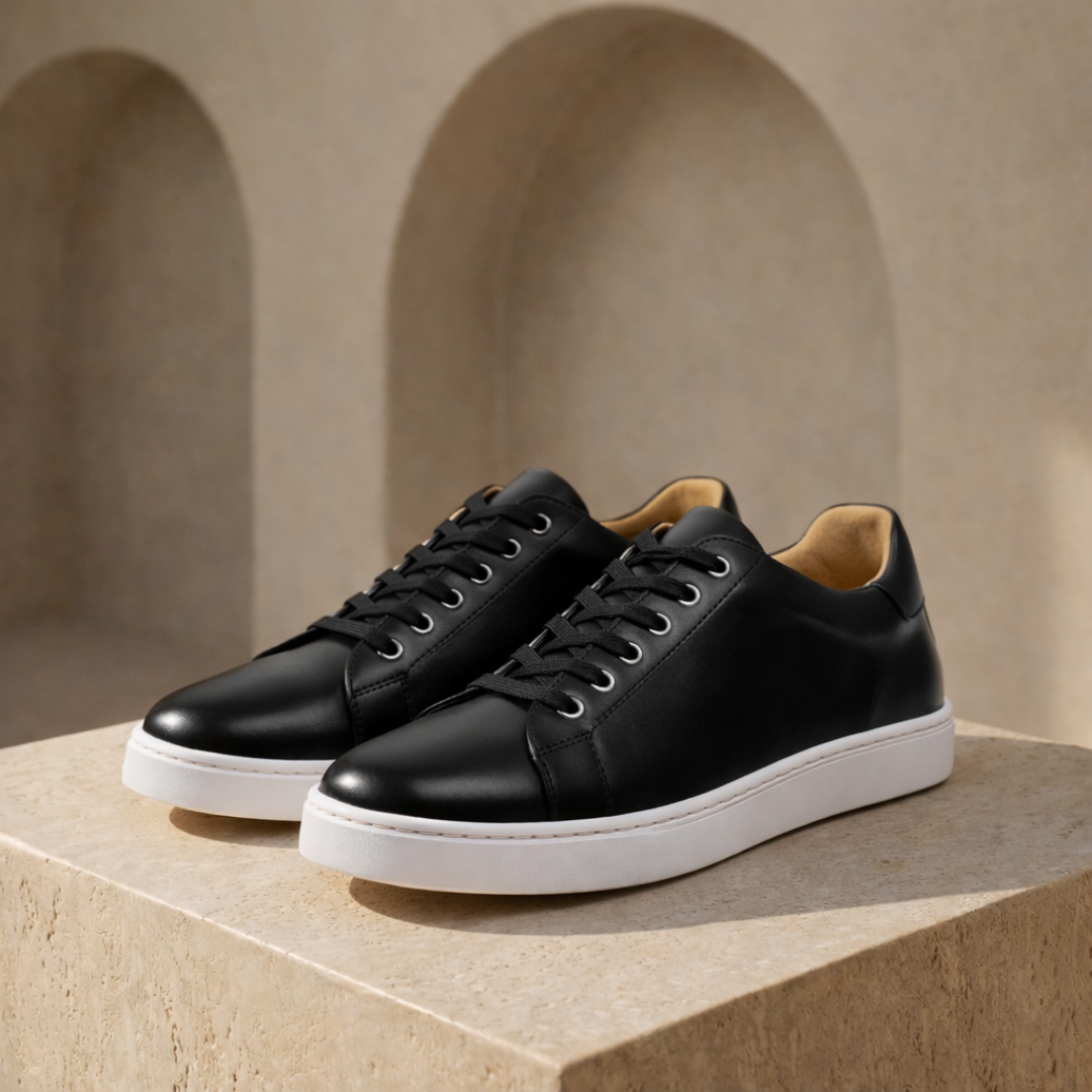 Genuine Leather Sneakers for Men