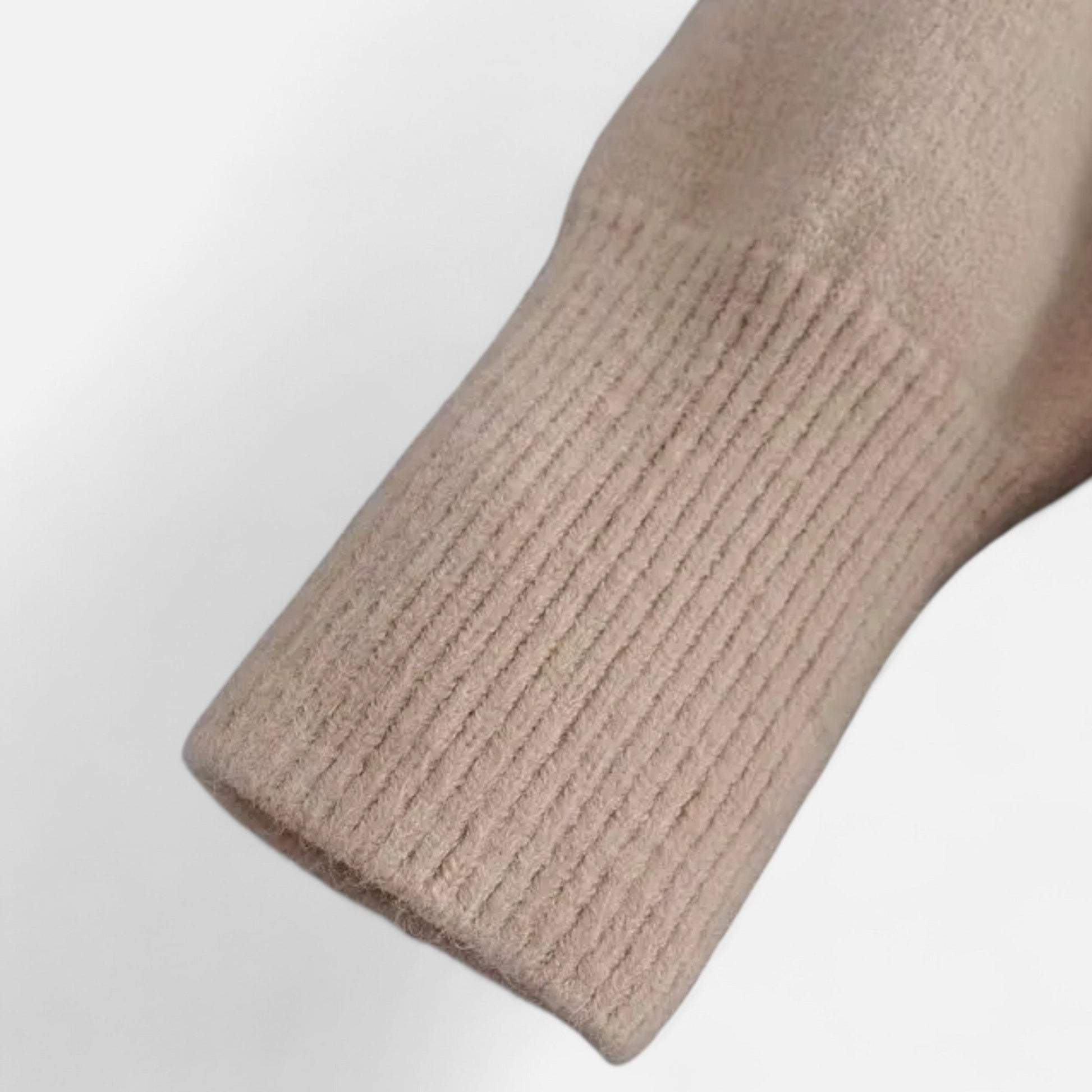 Women’s Thick Knit Cardigan – V-Neck Autumn Warmth - Sofia Maris