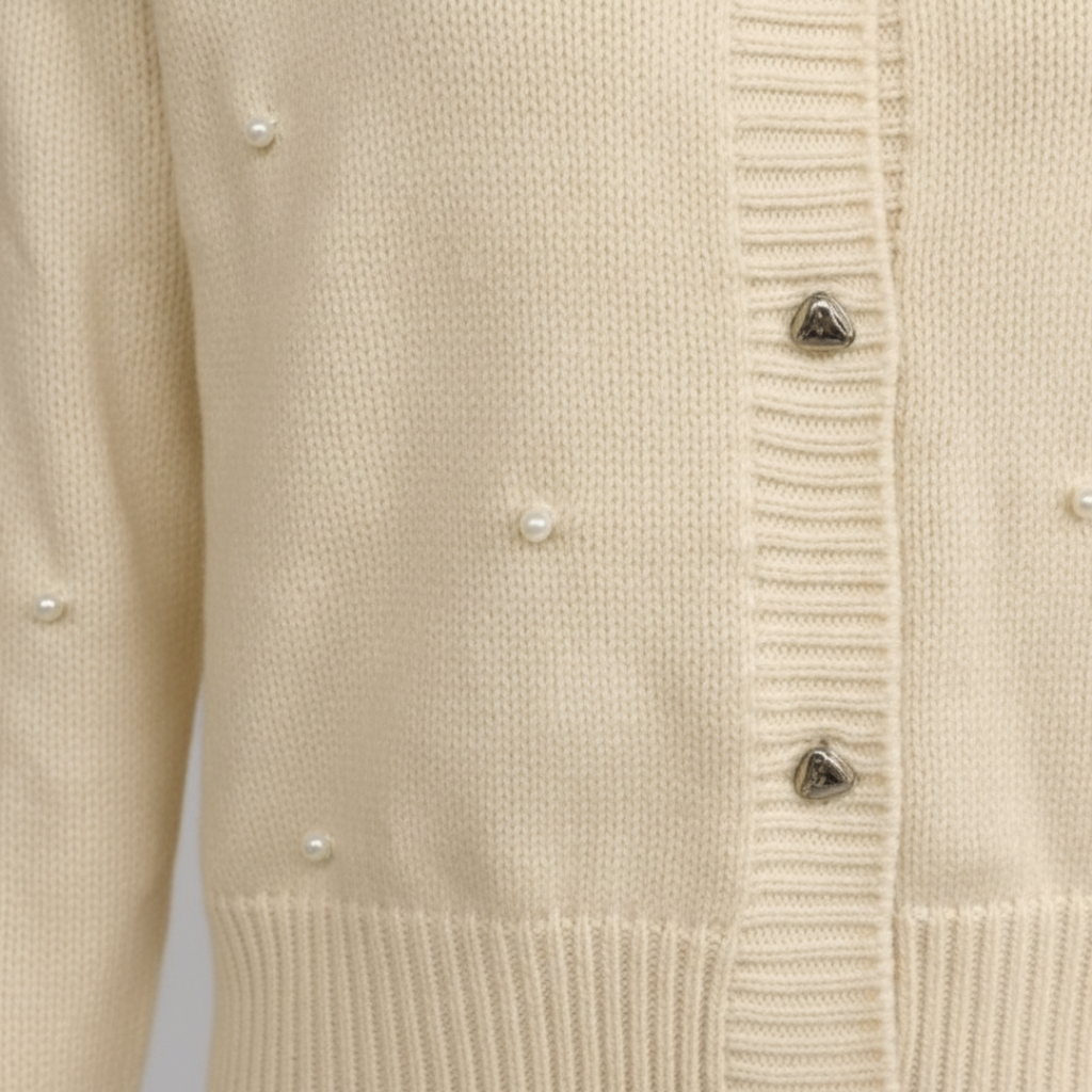 Adeline | Embellished Knit Cardigan