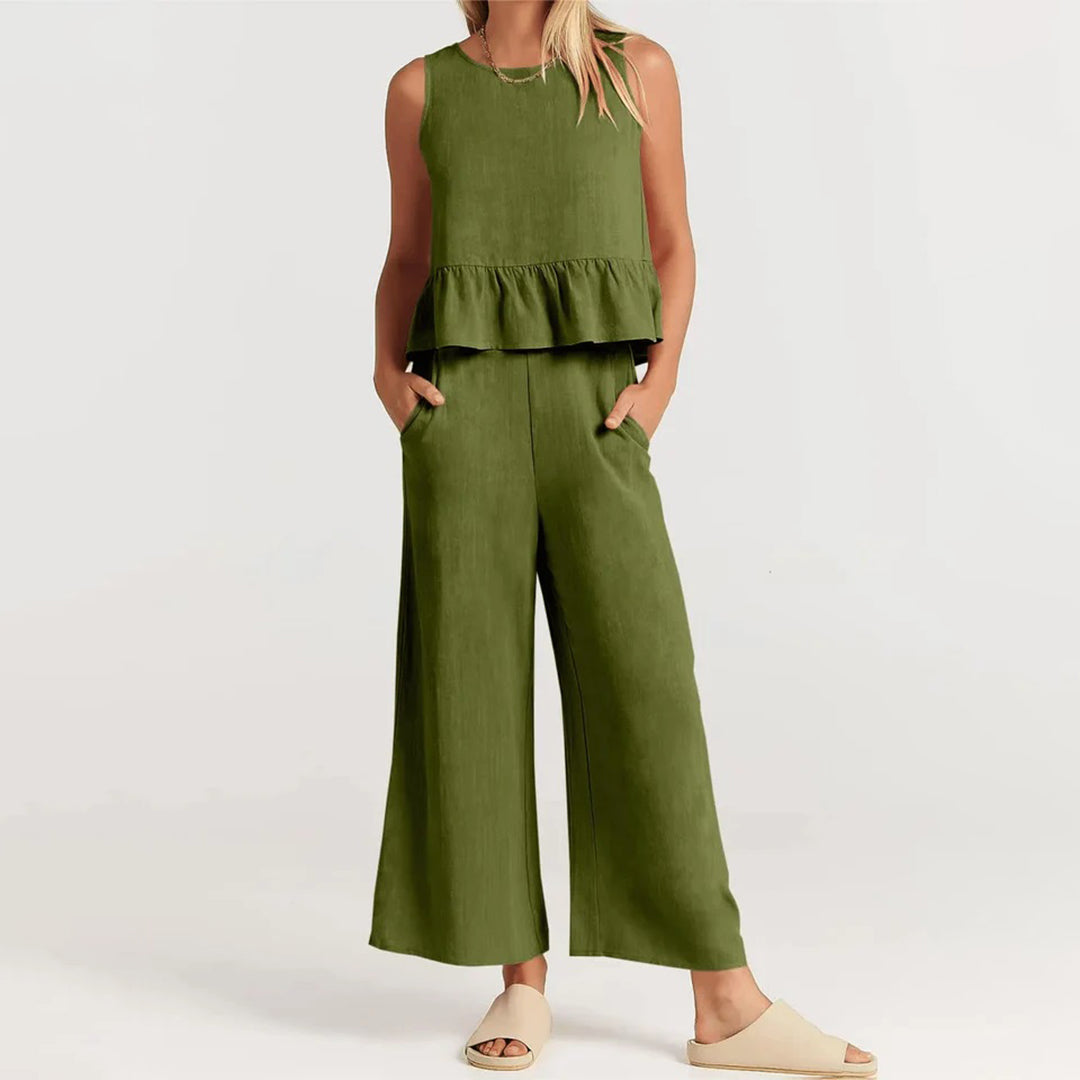 Rosanne - Two-Piece Jumpsuit Dress Stylish and Versatile