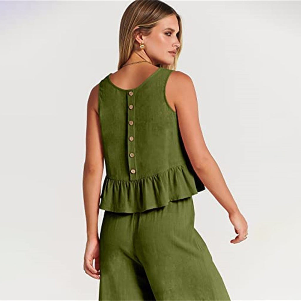 Rosanne - Two-Piece Jumpsuit Dress Stylish and Versatile