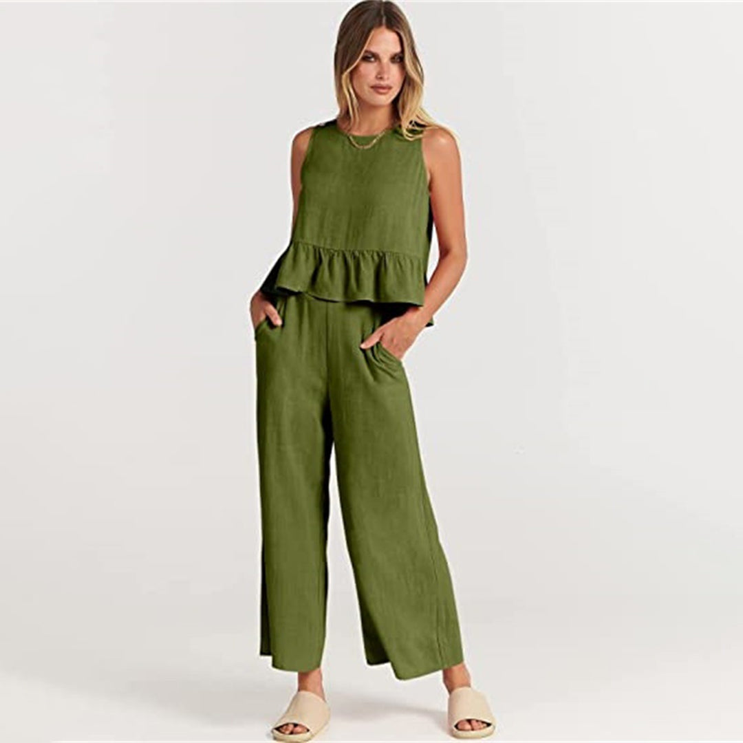 Rosanne - Two-Piece Jumpsuit Dress Stylish and Versatile