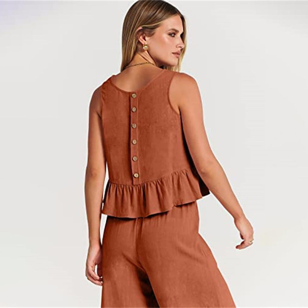 Rosanne - Two-Piece Jumpsuit Dress Stylish and Versatile