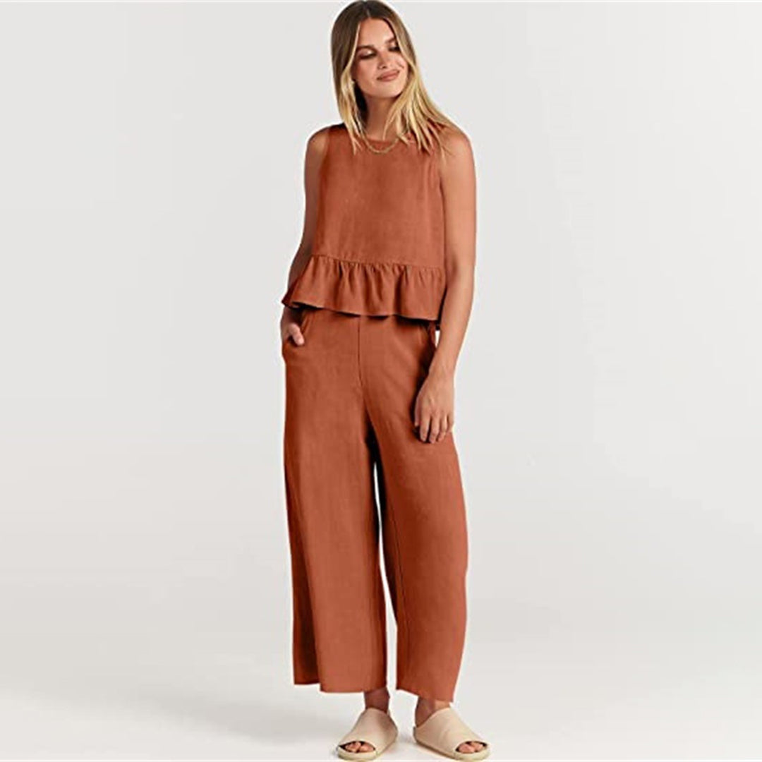 Rosanne - Two-Piece Jumpsuit Dress Stylish and Versatile