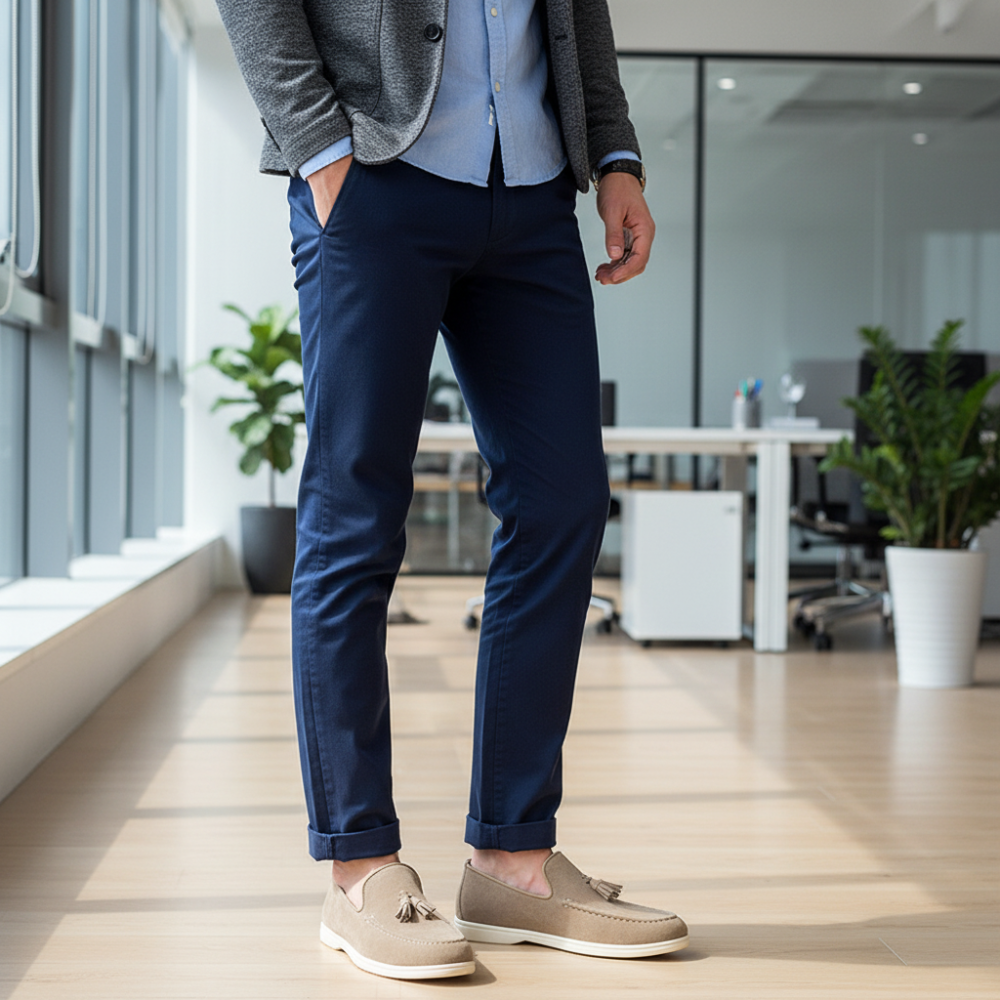 Carlo - Men's Smart Loafers - Classic - For Casual and Semi-Formal Occasions