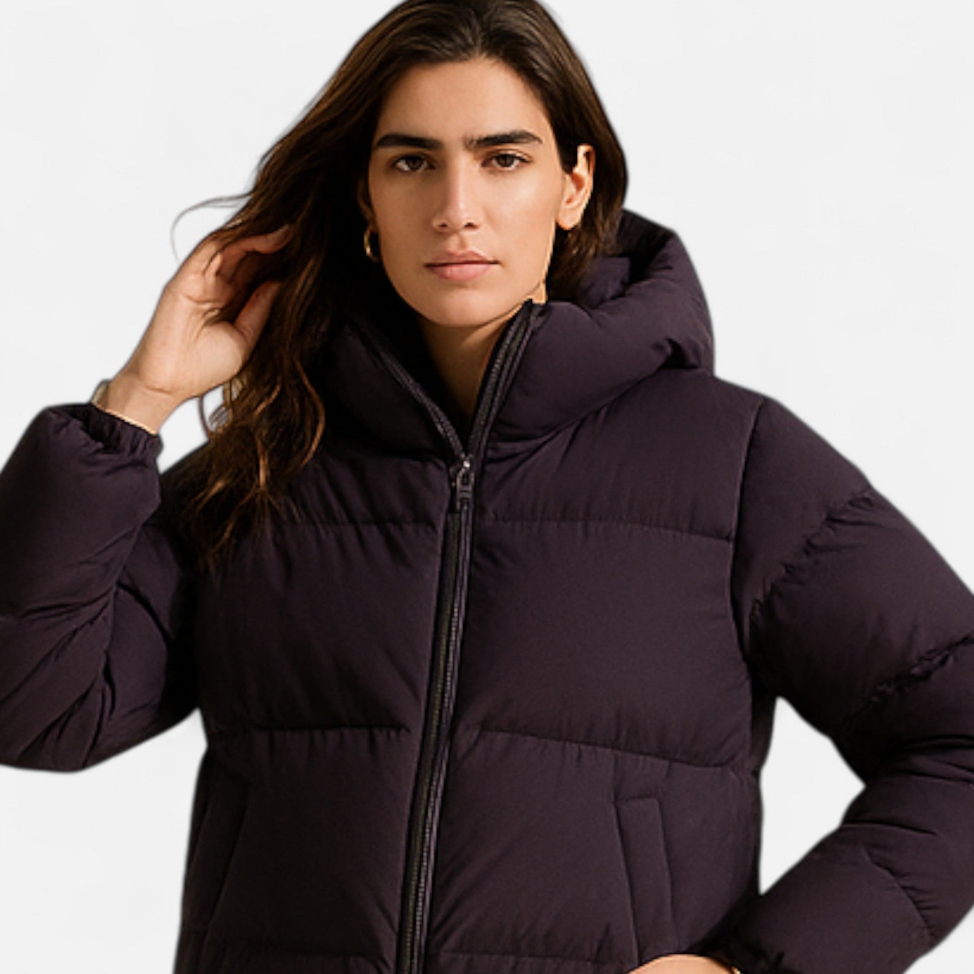 Sofia Maris| Unisex Hooded Cotton Puffer Jacket