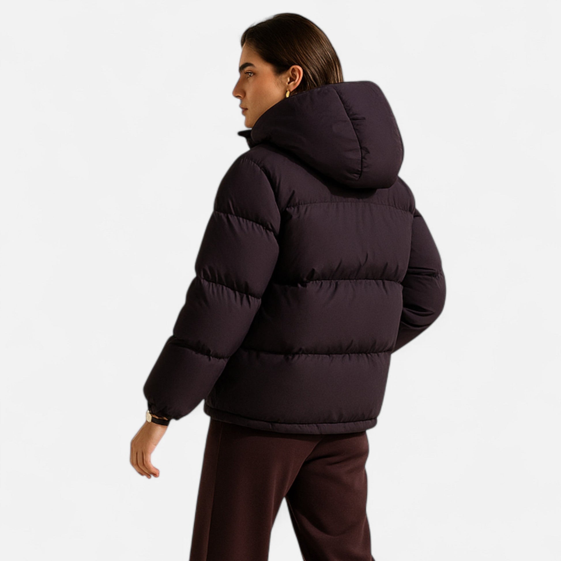Sofia Maris| Unisex Hooded Cotton Puffer Jacket