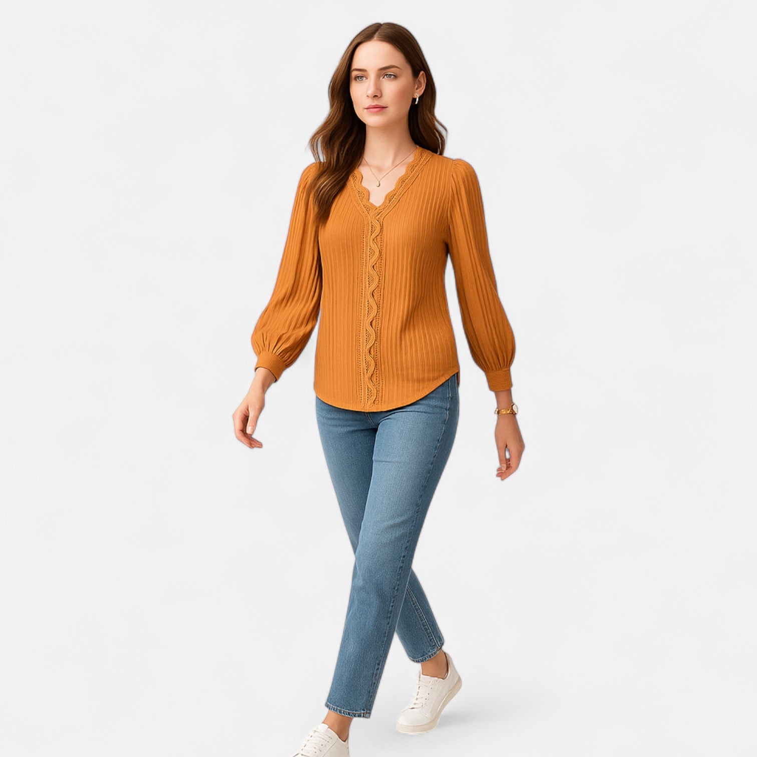Women’s Chic Blouse – Tailored Silhouette, Effortless Polish - Sofia Maris