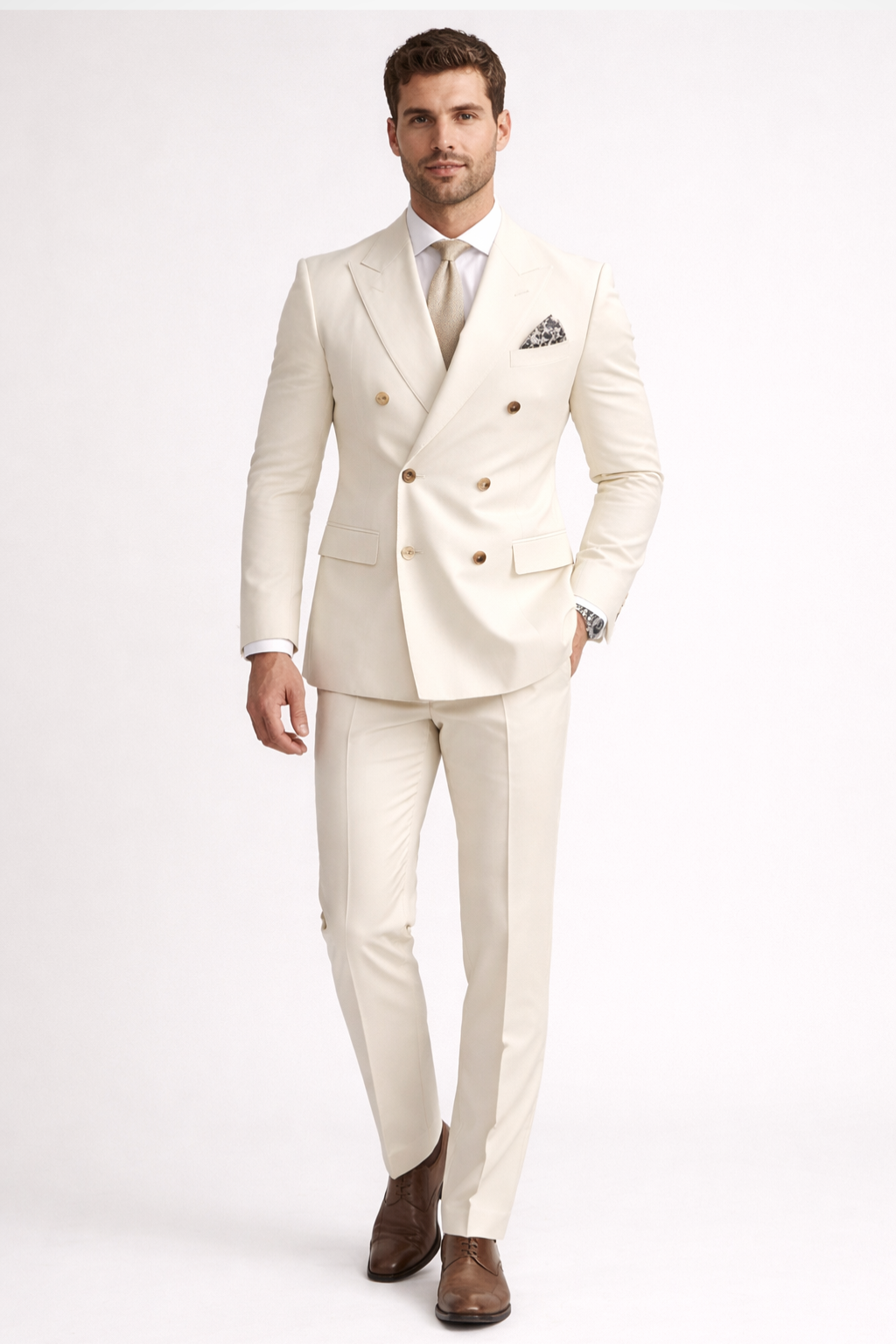 Noah | Men Double Breasted Wedding Guest Suit