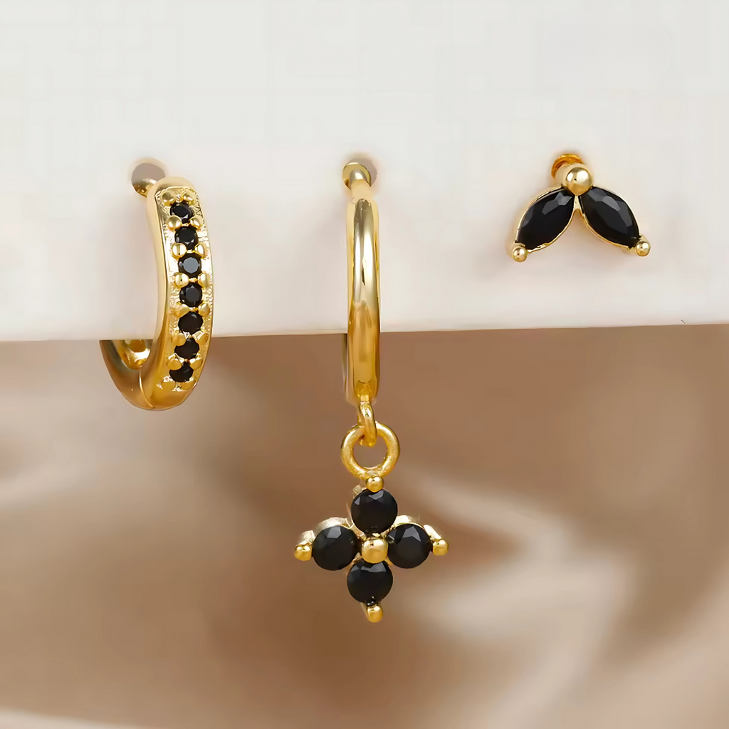 Hazel - Olivia Piercing Set – Effortless Edge, All-Day Comfort