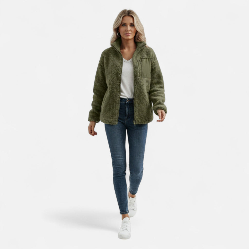 Sofia Maris  | Women’s Heritage Fleece Teddy Coat