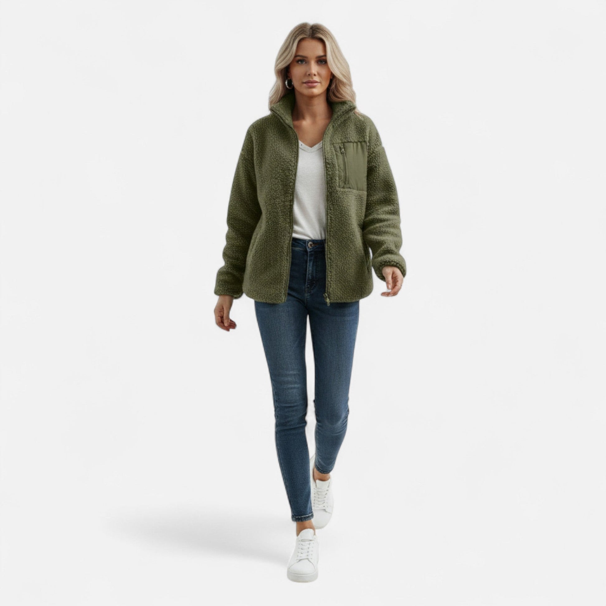 Sofia Maris  | Women’s Heritage Fleece Teddy Coat