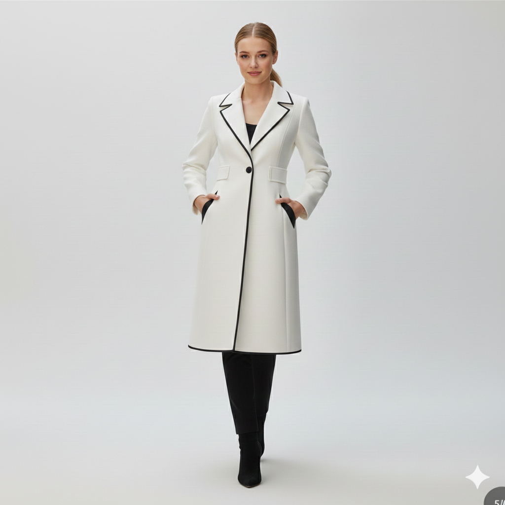 Sofia Maris | Women’s Suit Jacket – Spliced Elegant Cut