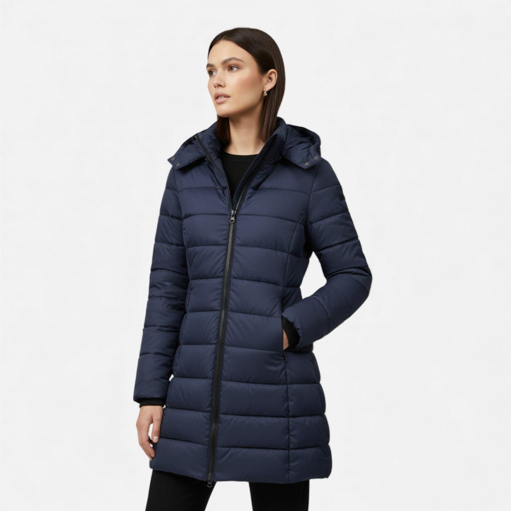 Sofia Maris | Women’s Quilted Cotton-Blend Autumn Winter Jacket
