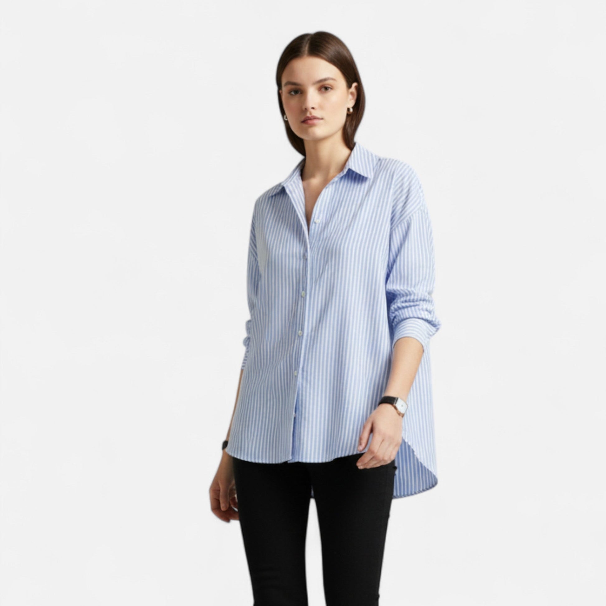 Sofia Maris Women's Cotton Oxford Shirt - Sofia Maris