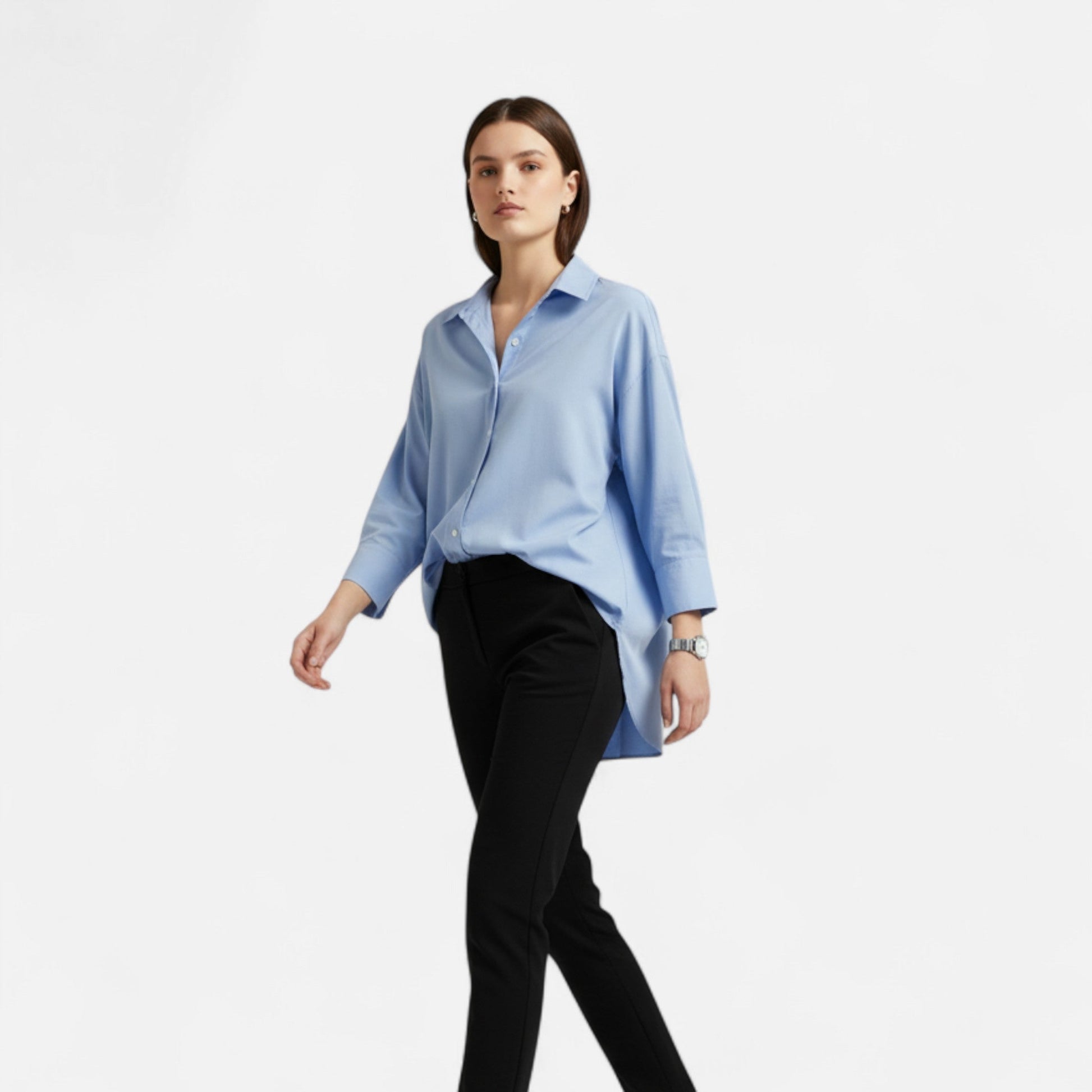 Sofia Maris Women's Cotton Oxford Shirt - Sofia Maris