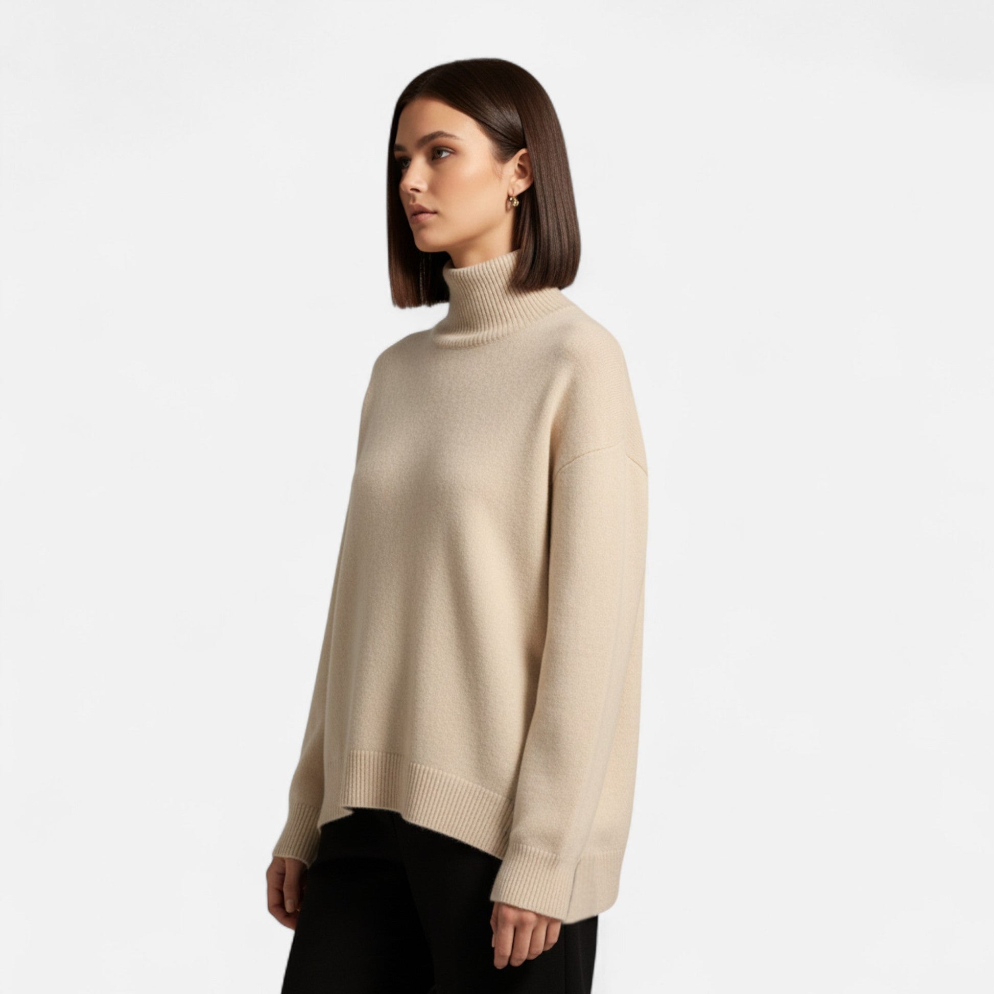 Sofia Maris | Women's Cashmere Sweater Turtleneck Sweater
