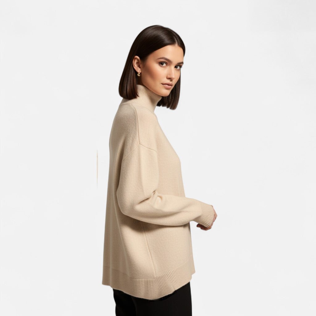 Sofia Maris | Women's Cashmere Sweater Turtleneck Sweater