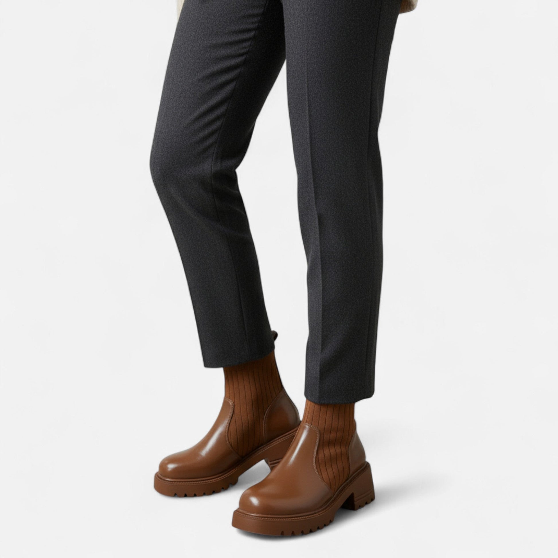 Sofia Maris Women’s Modern Slip-On Ankle Boots - Sofia Maris