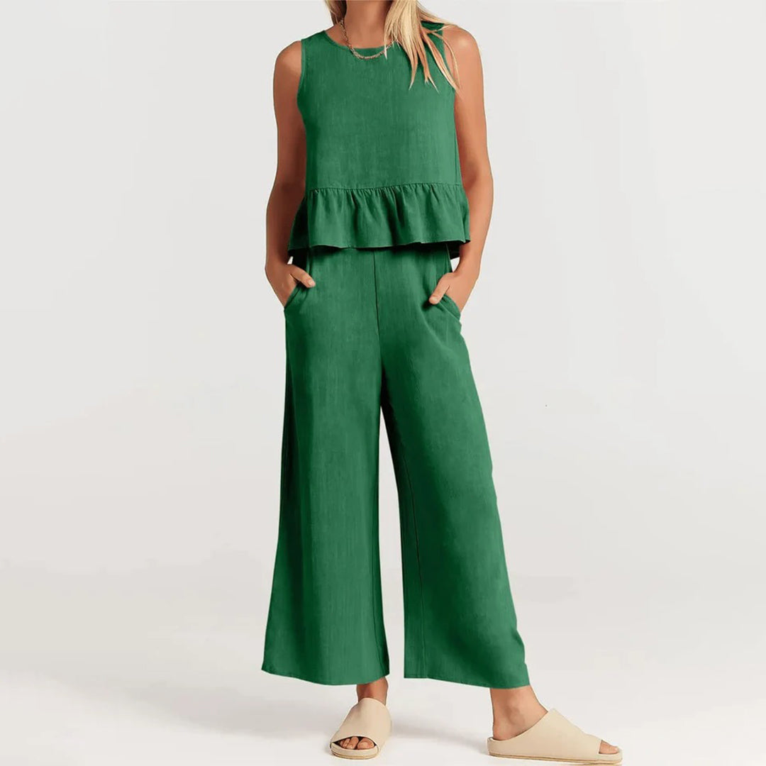 Rosanne - Two-Piece Jumpsuit Dress Stylish and Versatile
