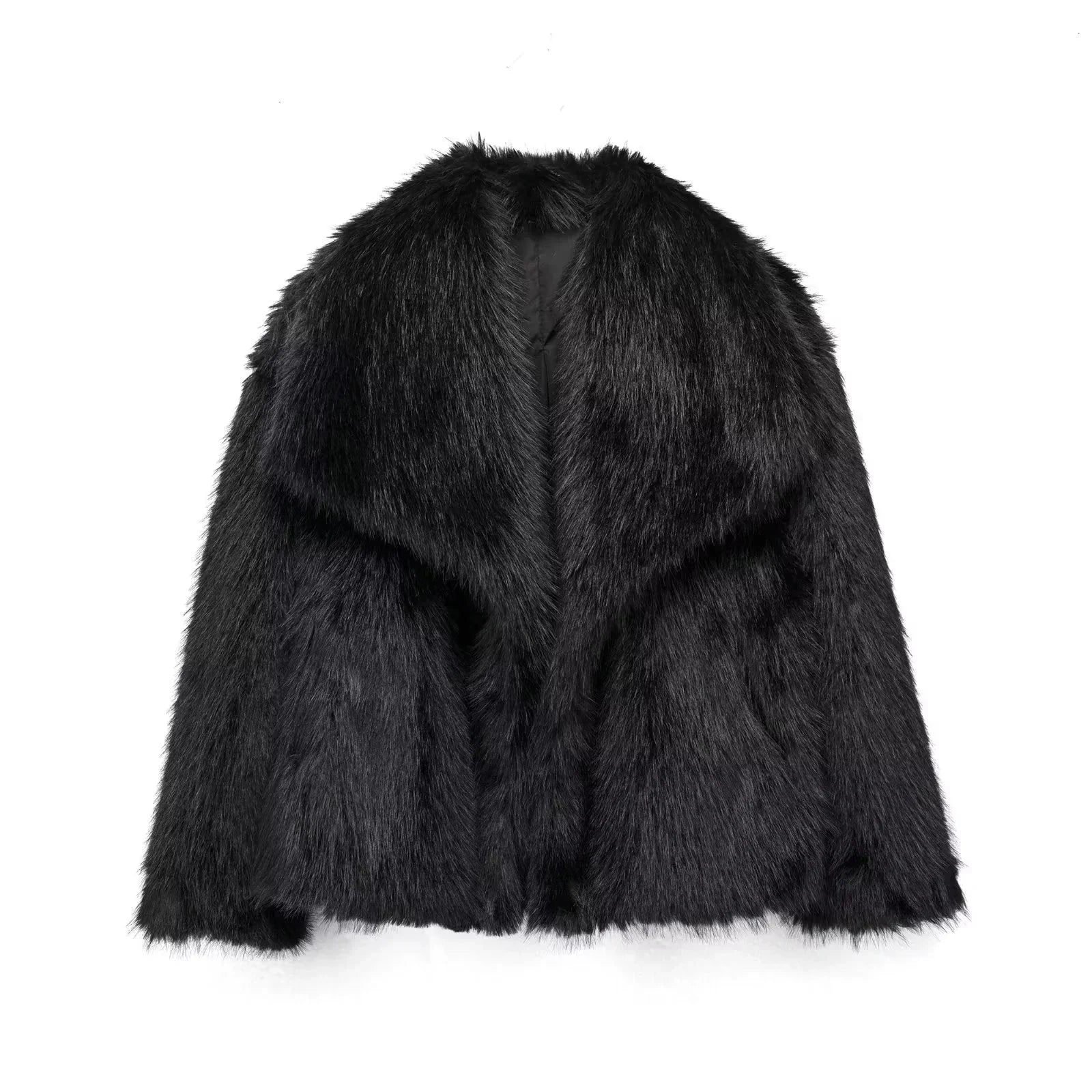 Alena | Elegant Faux Fur Jacket - Sofia Maris