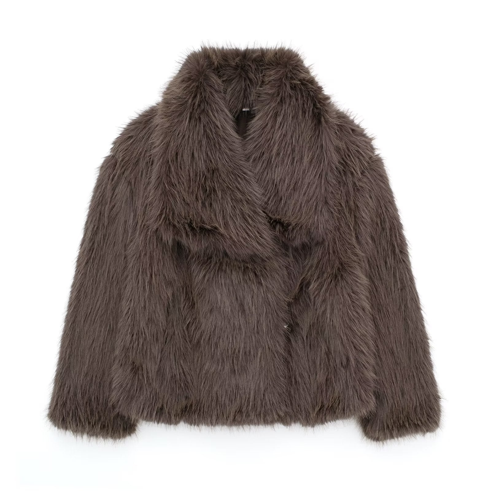 Alena | Elegant Faux Fur Jacket - Sofia Maris