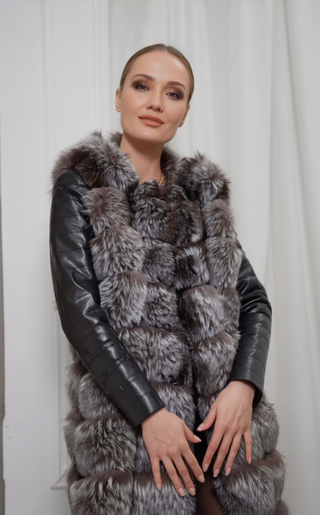 Sofia Maris Faux Fur Coat - Sofia Maris