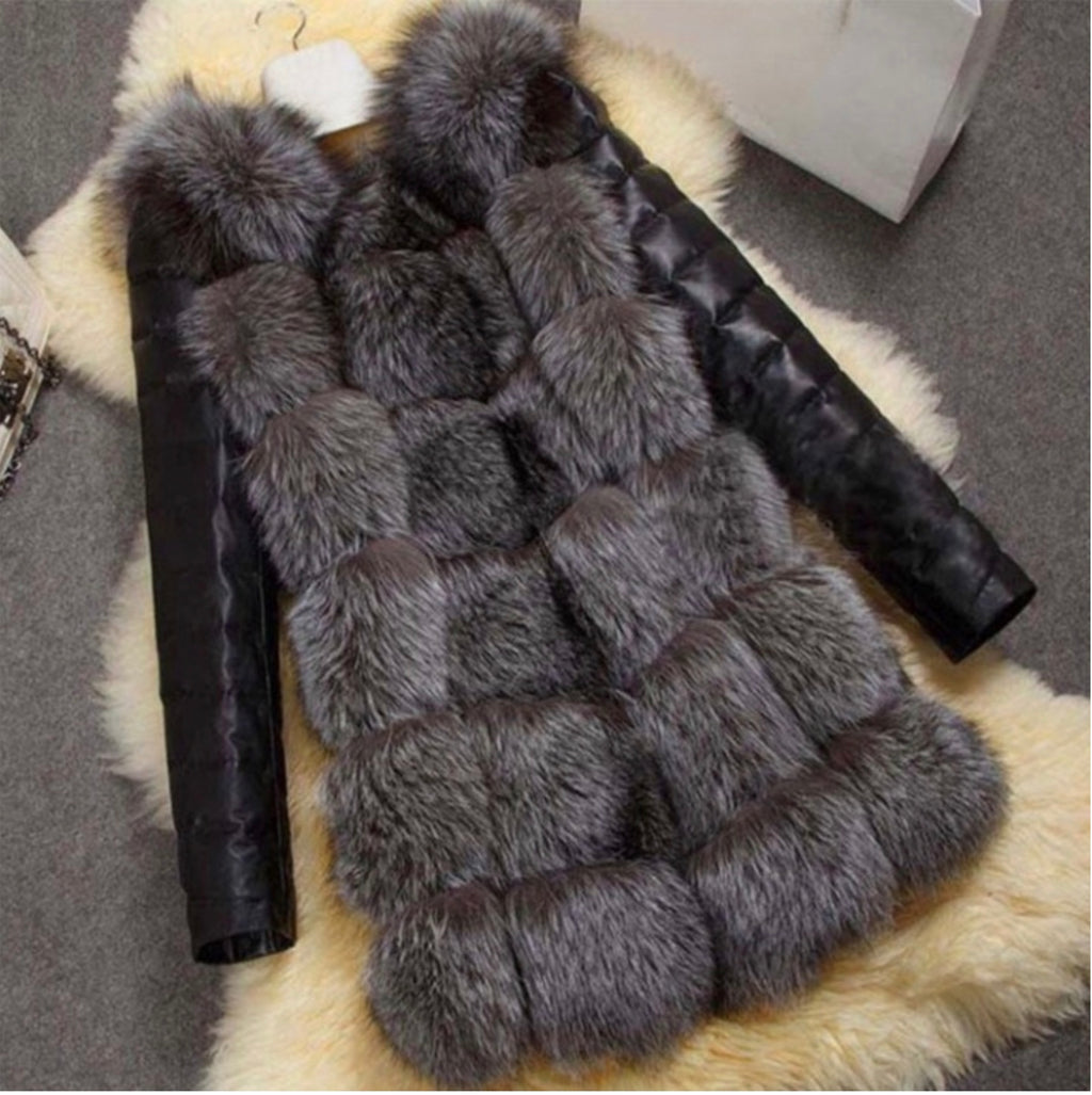 Sofia Maris Faux Fur Coat - Sofia Maris