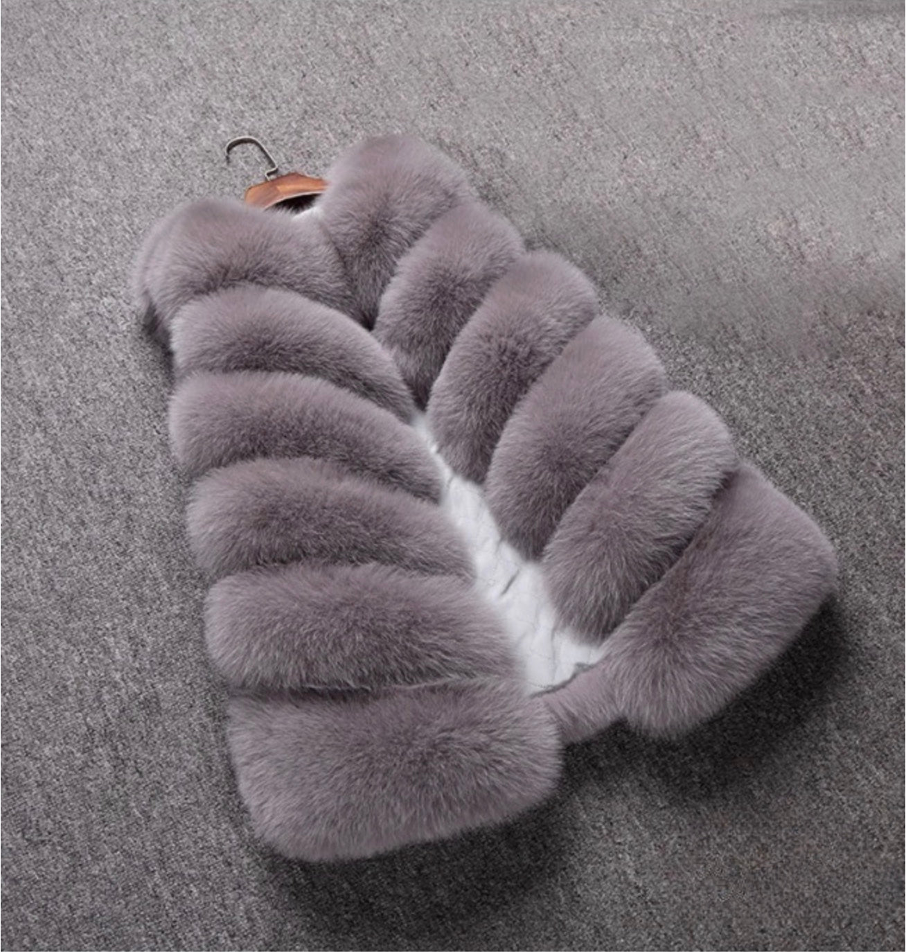 Women's Faux Fur Fashion Style Vest Jackets - Sofia Maris