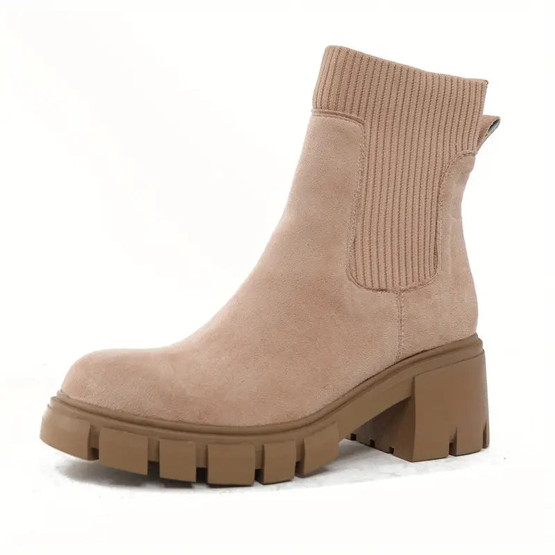 Imelda – Women’s suede winter ankle boots