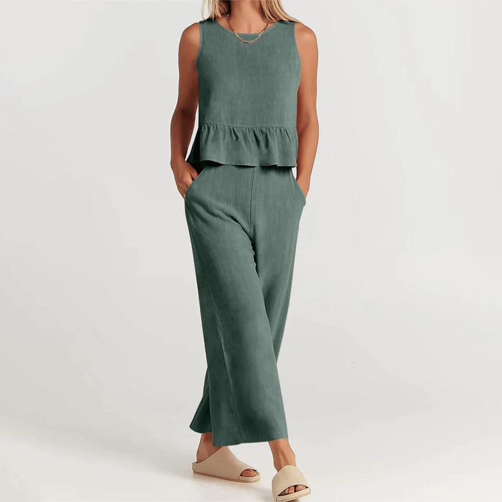 Rosanne - Two-Piece Jumpsuit Dress Stylish and Versatile