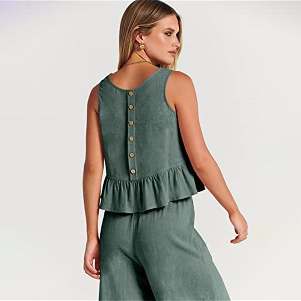 Rosanne - Two-Piece Jumpsuit Dress Stylish and Versatile