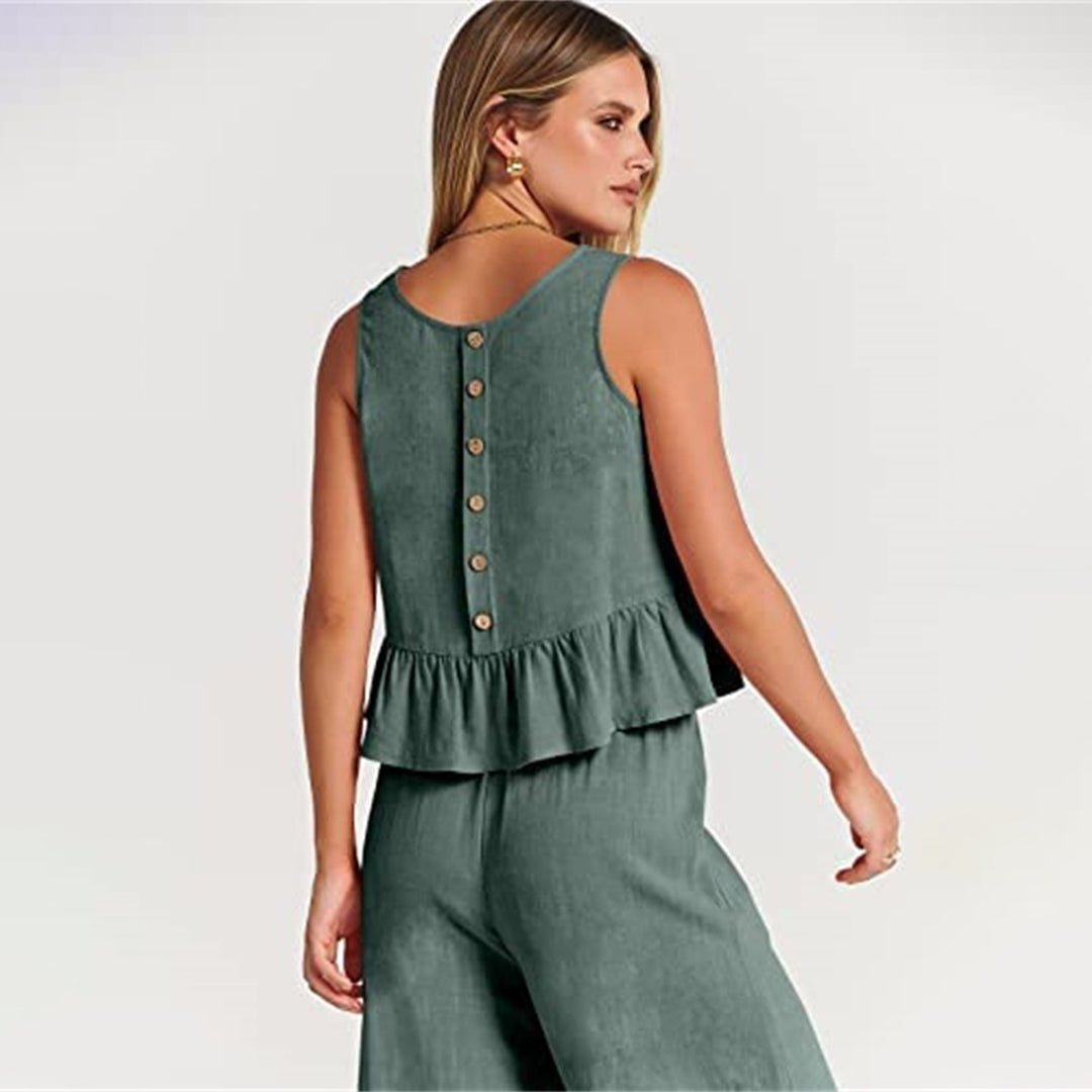 Rosanne - Two-Piece Jumpsuit Dress Stylish and Versatile