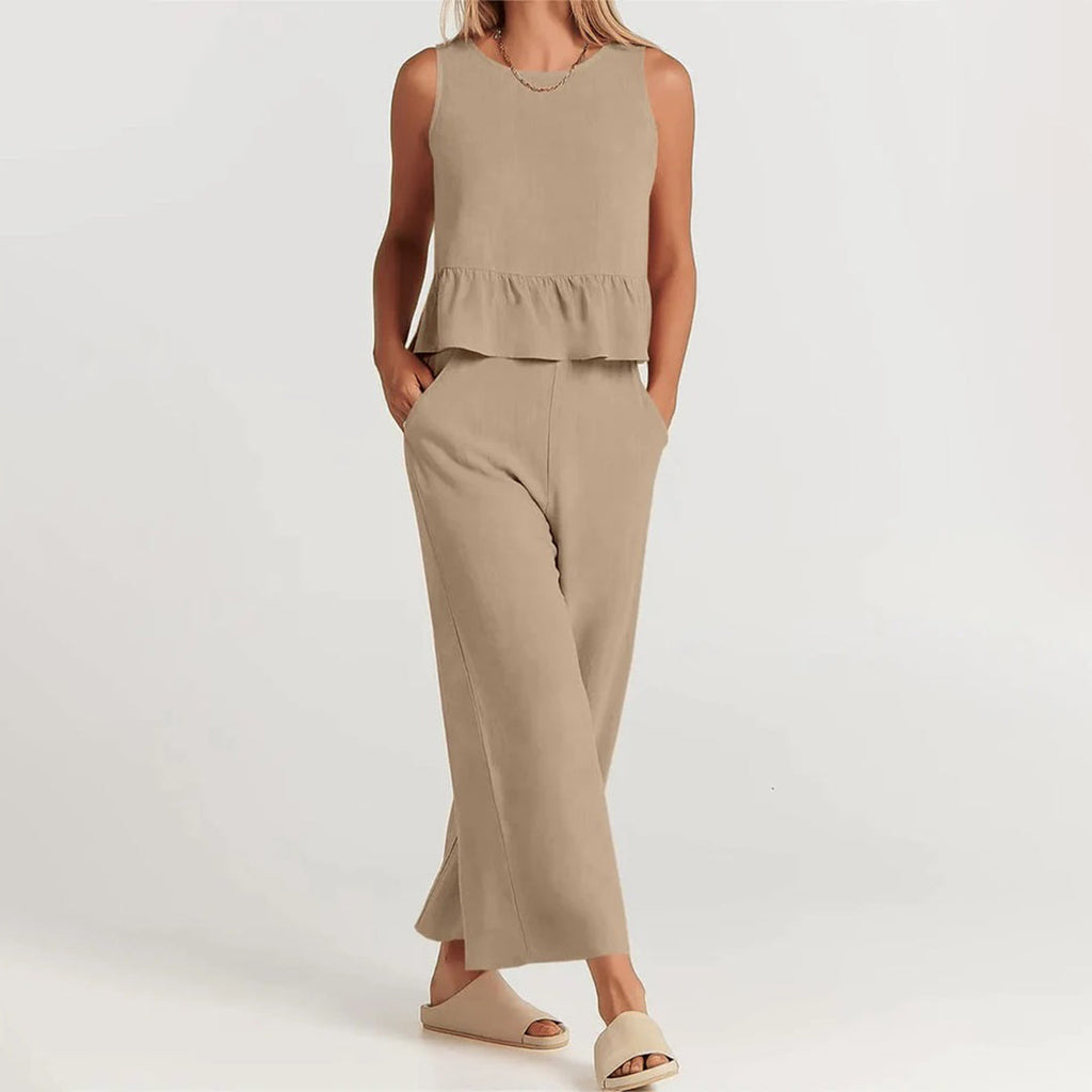 Rosanne - Two-Piece Jumpsuit Dress Stylish and Versatile