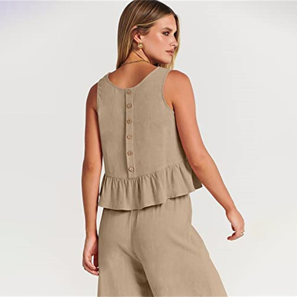Rosanne - Two-Piece Jumpsuit Dress Stylish and Versatile