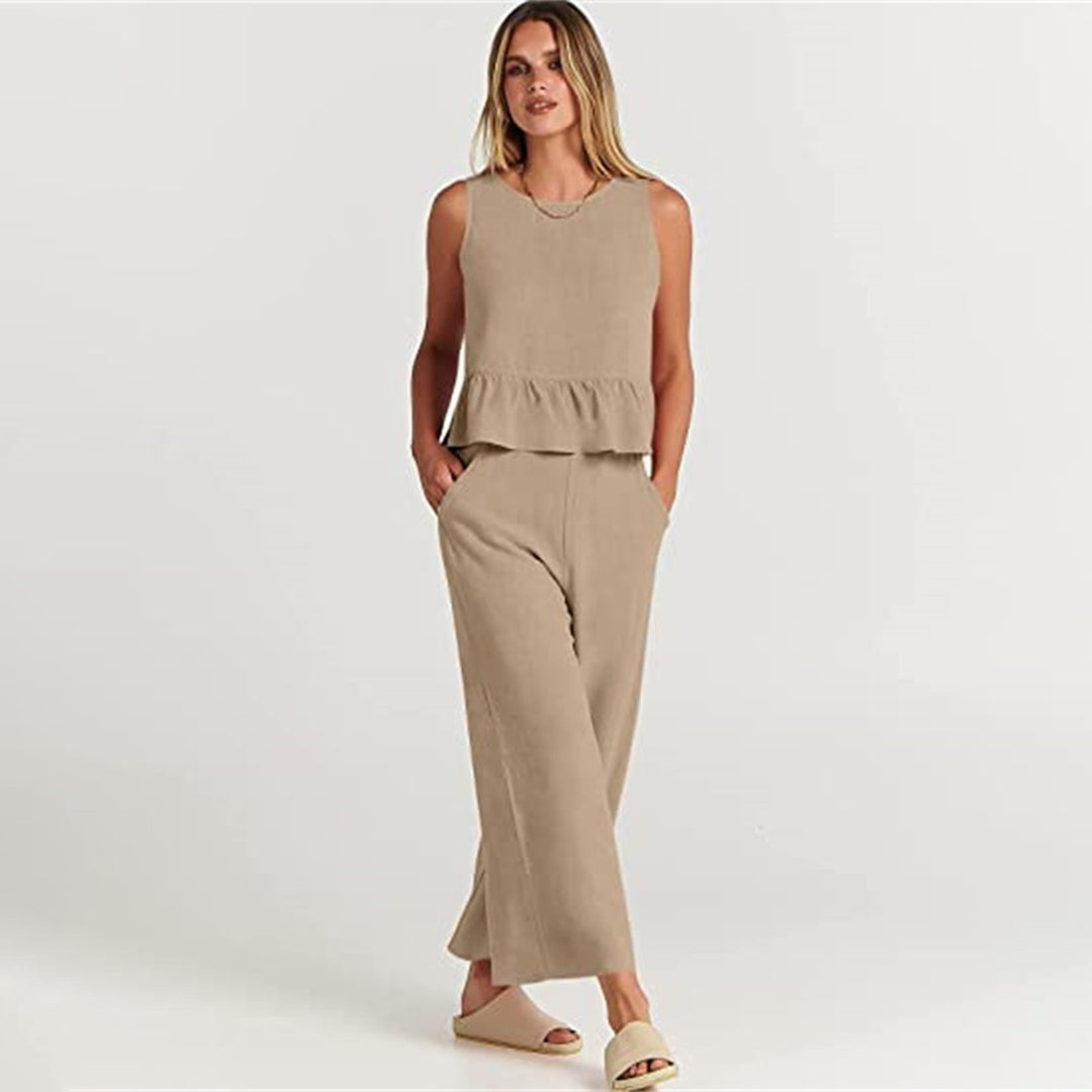 Rosanne - Two-Piece Jumpsuit Dress Stylish and Versatile