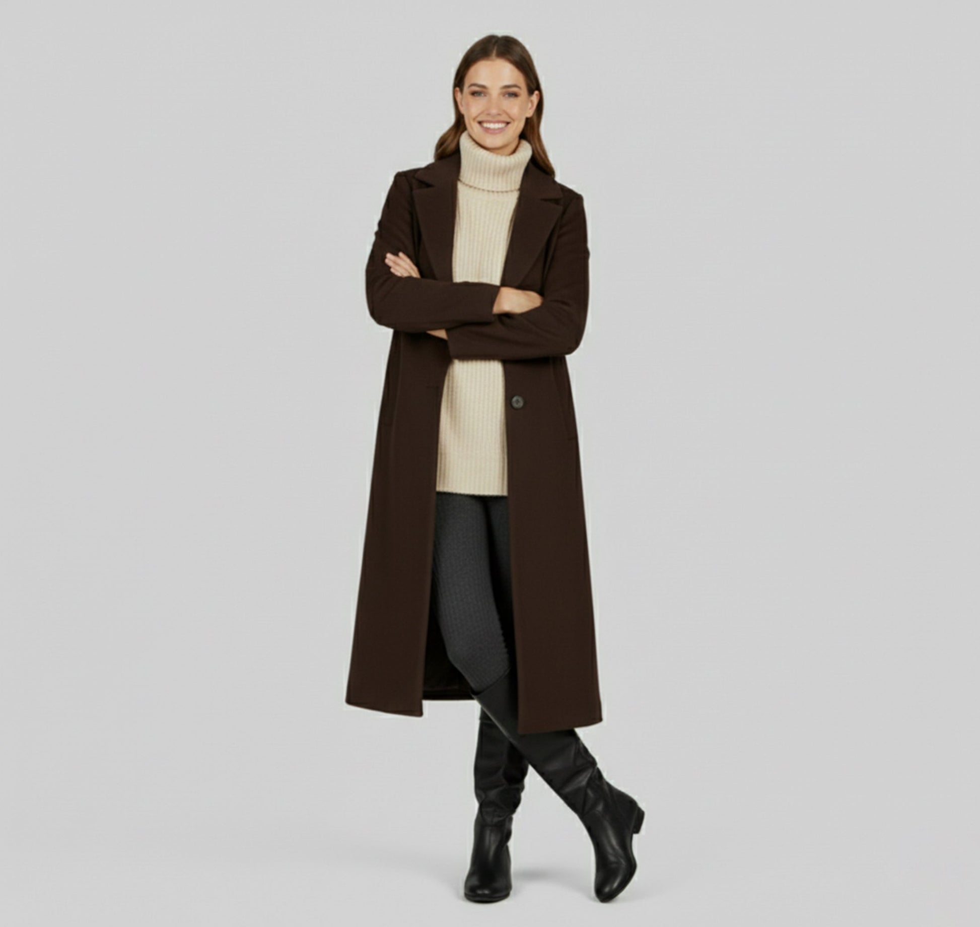 Sofia Maris Women’s Slouchy Knee-High Boots – Effortless Luxe Comfort - Sofia Maris