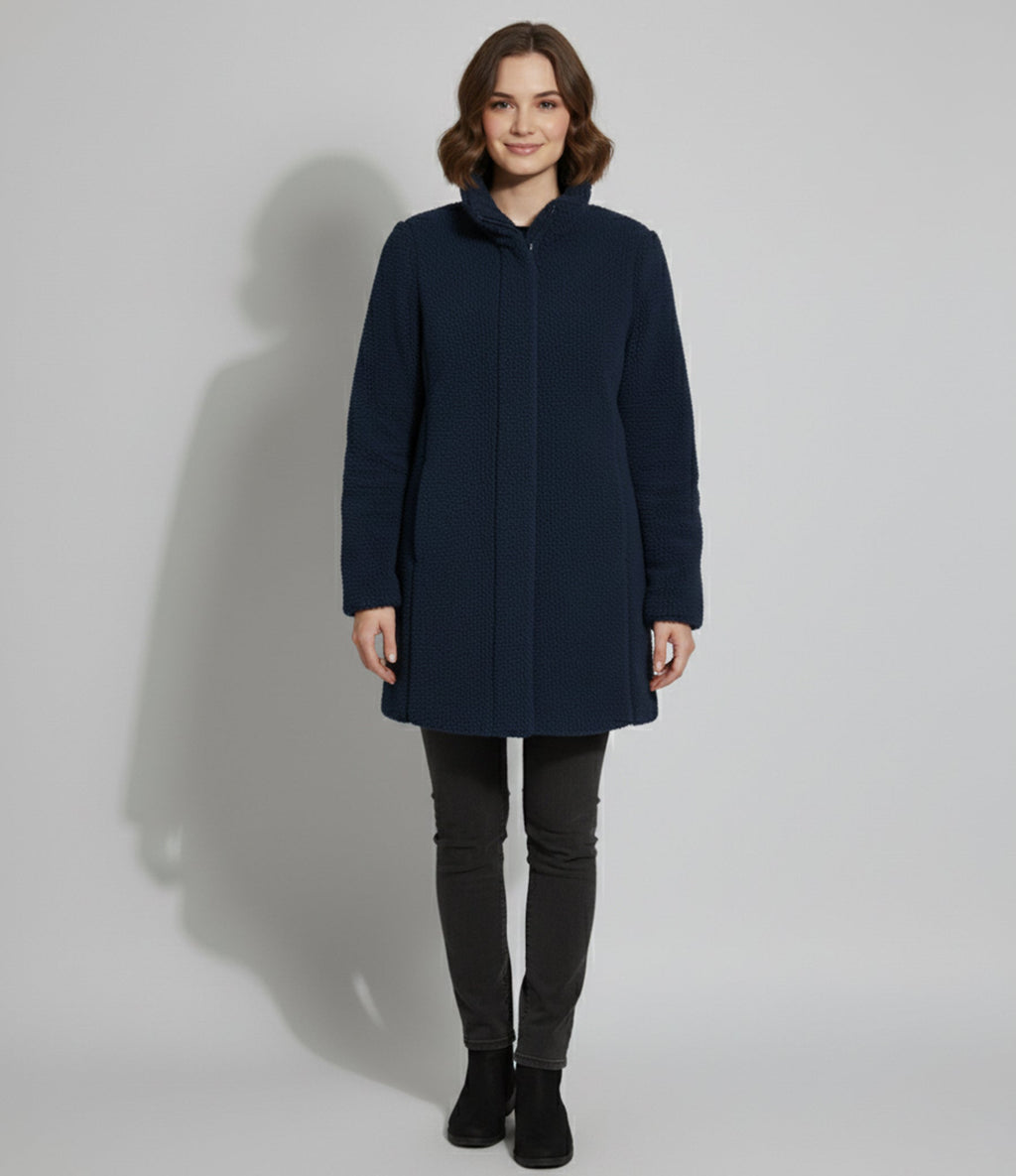 Sofia Maris Women’s Cozy Wool Coat – Classic Cozy Comfort - Sofia Maris