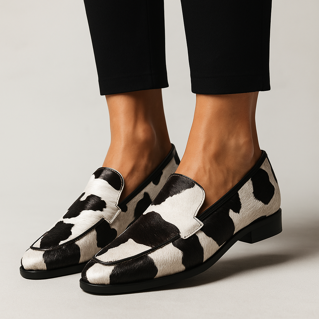 Margot | Black Modern Loafers