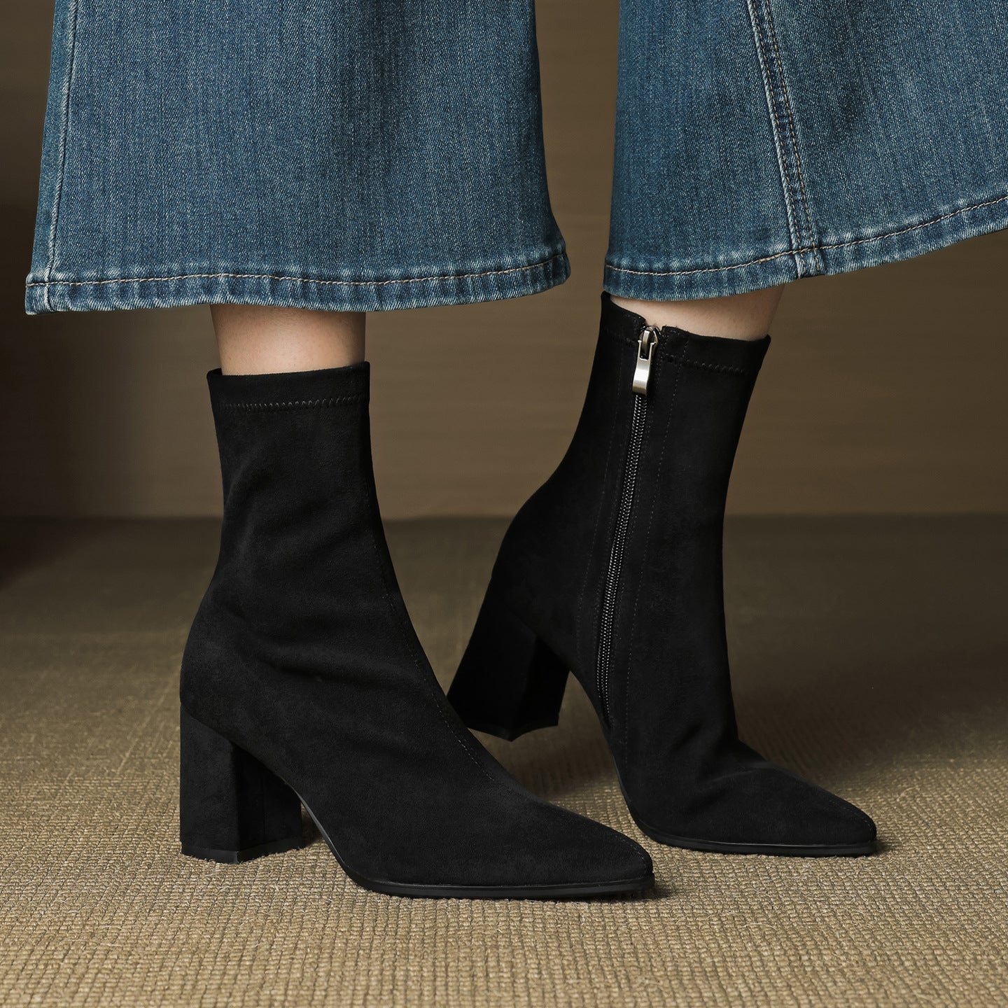 Sofia Maris | Suede Knee High Boots