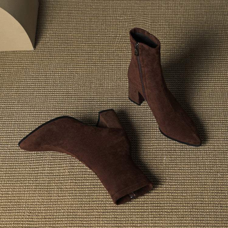 Sofia Maris | Suede Knee High Boots