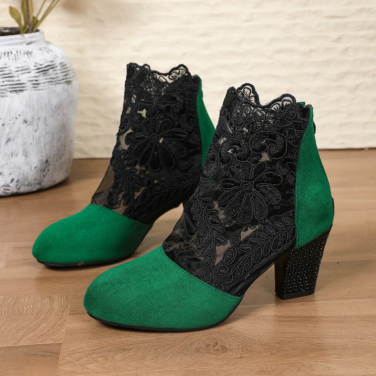 Jade | Elegant Ankle Strap Heels