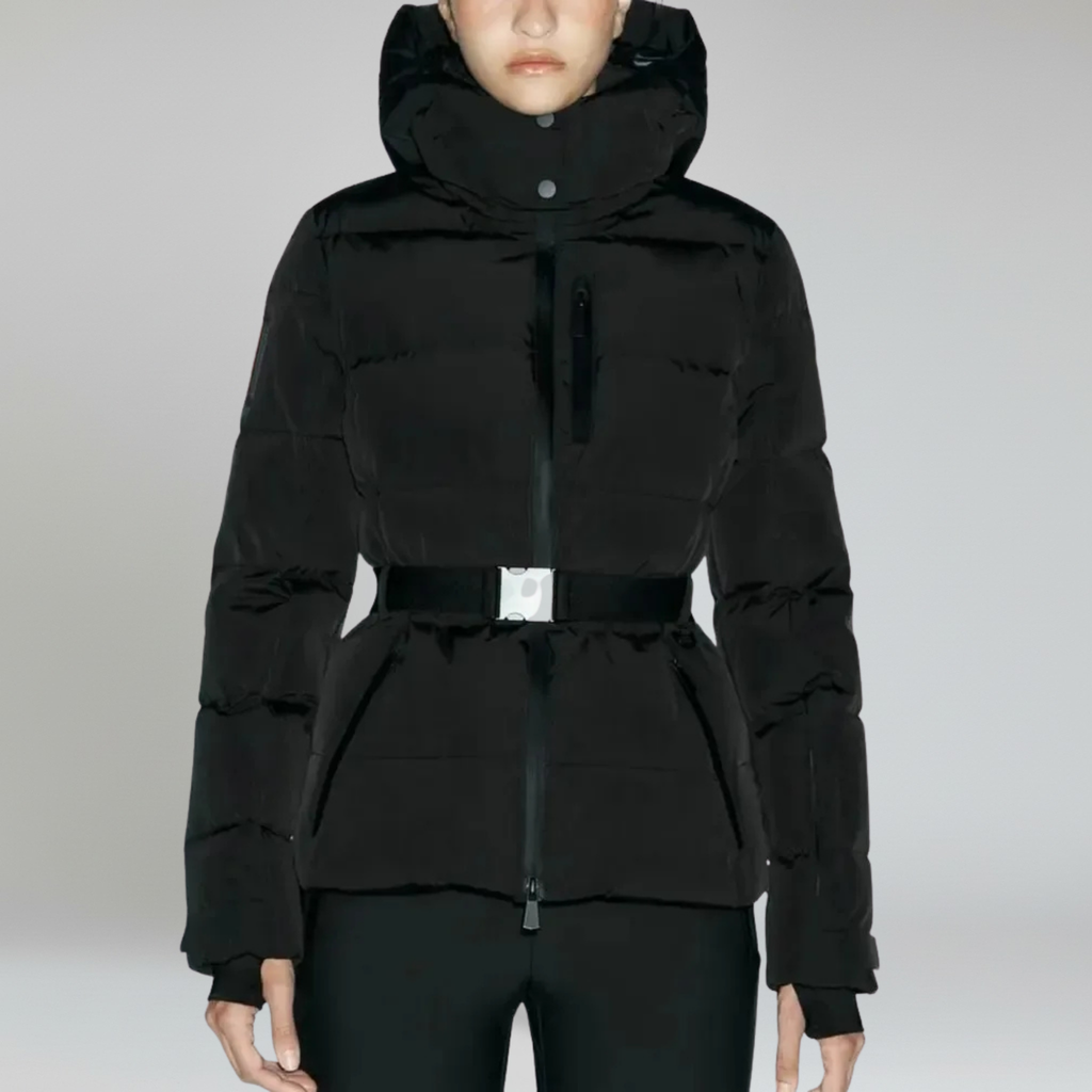 Padded Parka Coat – Hooded Design – Stylish Winter Jacket for Women