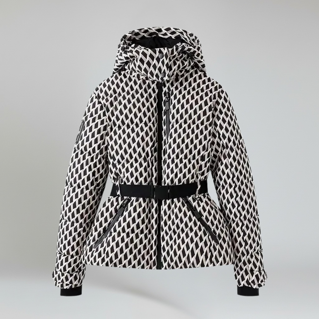 Padded Parka Coat – Hooded Design – Stylish Winter Jacket for Women