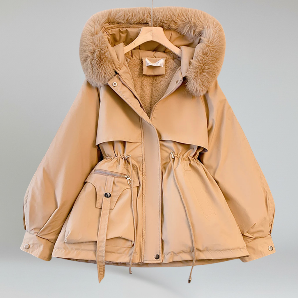 Puffer Jacket – Hooded Design – Casual Winter Style for Women