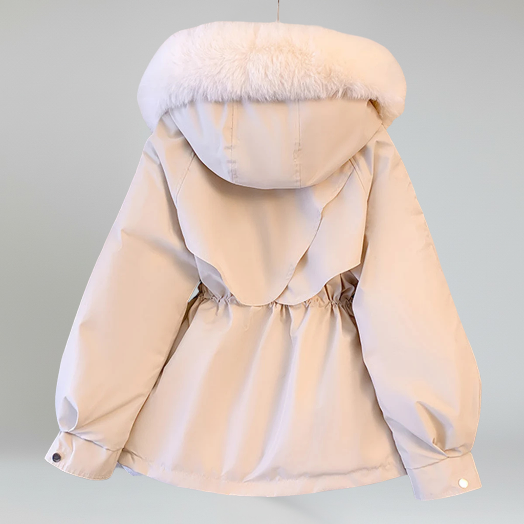 Puffer Jacket – Hooded Design – Casual Winter Style for Women