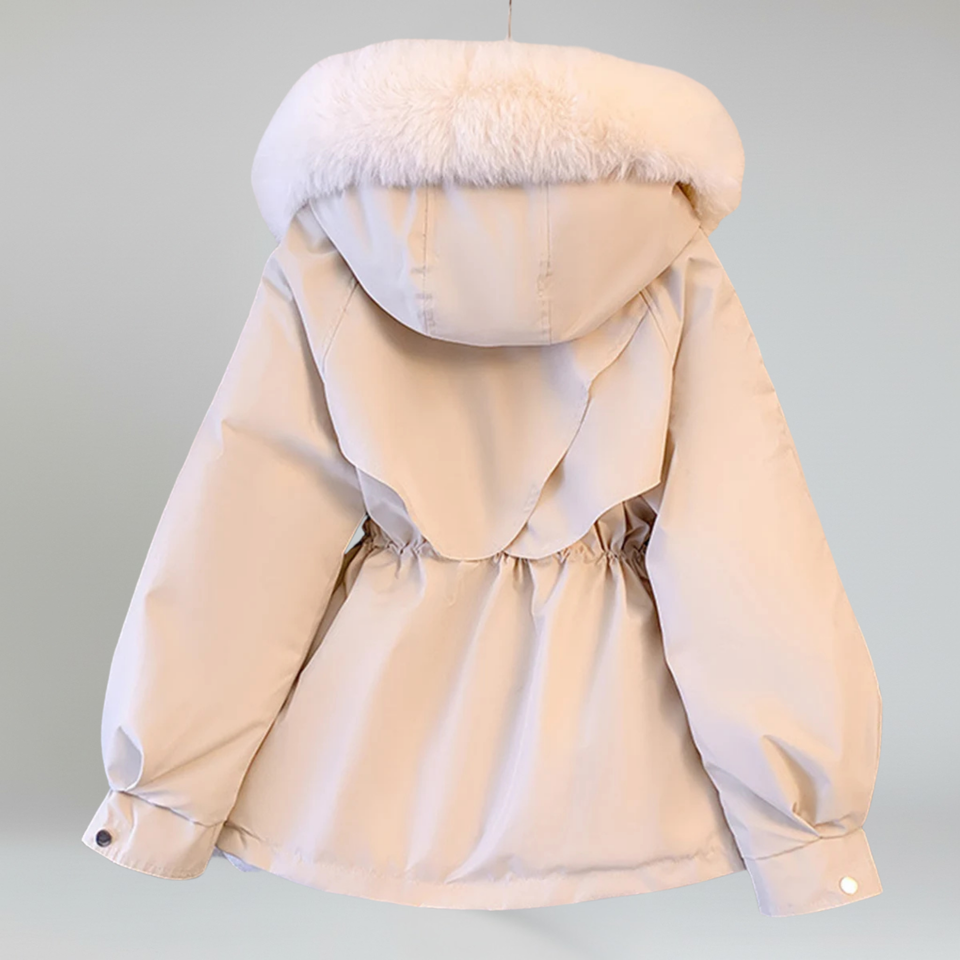 Puffer Jacket – Hooded Design – Casual Winter Style for Women