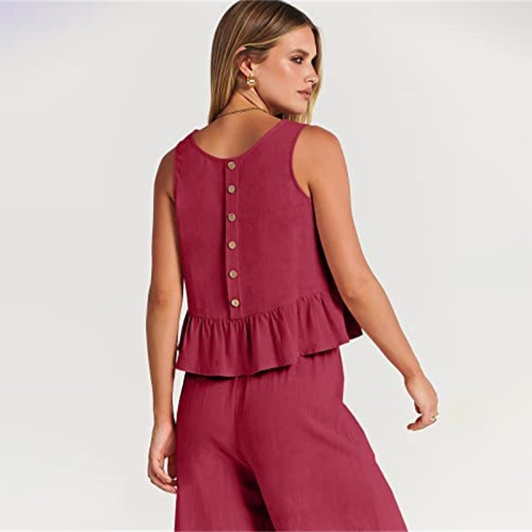 Rosanne - Two-Piece Jumpsuit Dress Stylish and Versatile